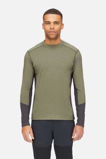 Кофта флісова чоловіча Rab Conduit Crew, Light Khaki, SML (QBL-40-LKH-SML)