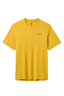 Футболка чоловіча Rab Force Tee, Dark Pollen, M (RB QCC-24-DPL-MED)