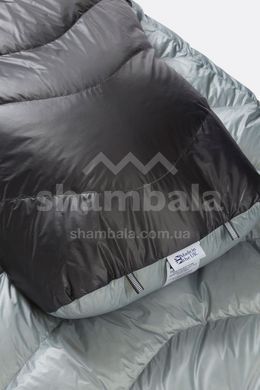 Спальний мішок Rab Mythic Ultra 360 Regular, (-8&deg;C), 185 см - Left Zip, Cloud/Graphene (RB QSI-43-CGR-REG-LZ)