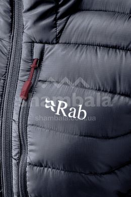 Жіночий пуховик Rab Microlight Alpine Long Jacket Wmns, STEEL, 14 (821468938335)