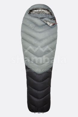 Спальний мішок Rab Mythic Ultra 360 Regular, (-8&deg;C), 185 см - Left Zip, Cloud/Graphene (RB QSI-43-CGR-REG-LZ)