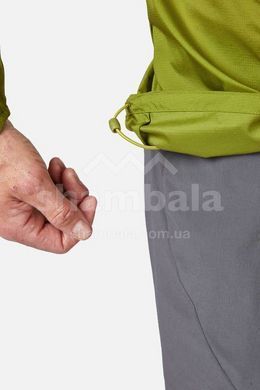 Ветровка мужская Rab Windveil Jacket, Aspen Green/Zest, S (QWS-68-ASZ-SML)