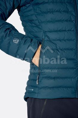 Чоловічий пуховик Rab Microlight Windstopper Hoody, Black, L (RB QDB-73-BLK-LRG)