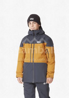 Гірськолижна дитяча тепла мембранна куртка Picture Organic Proden, M - Dark Blue/Safran (KVT057A-6) 2021