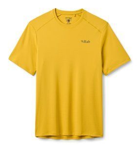 Футболка чоловіча Rab Force Tee, Dark Pollen, M (RB QCC-24-DPL-MED)