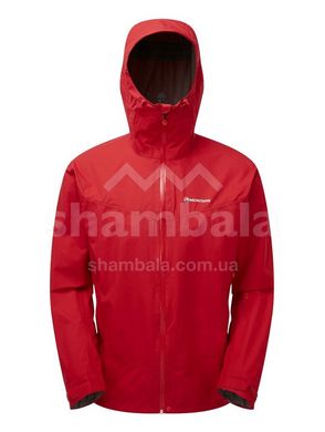 Мембранная мужская куртка Montane Pac Plus Jacket, S - Alpine Red (MPPLJALPB08)