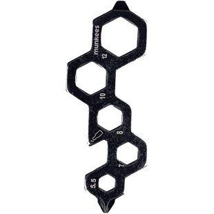 Брелок-мультиинструмент Munkees Tool Caterpillar, Black (6932057825395)