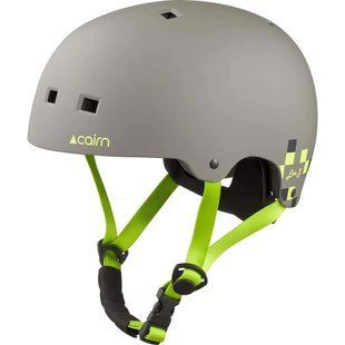 Велошлем детский Cairn Eon Jr, Mat Khaki/Lemon, 53-55, S (3267654944365)