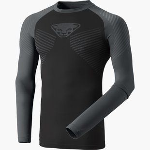 Термофутболка чоловіча Dynafit SPEED DRYARN M L/S TEE, Black, 48/M (71056/0731 48/M)