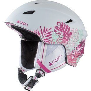 Шолом гірськолижний жіночий Cairn Profil, white floral, 55-56 (0606310-101-55-56)