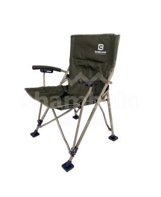 Кемпинговое кресло BaseCamp Status, 60x65x88 см, Olive Green (BCP 10101)