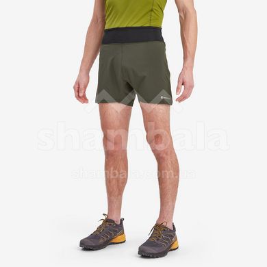 Шорты мужские Montane Slipstream 5 Shorts, Oak Green, XS (5056237098025)
