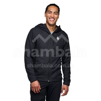 Куртка мужская Black Diamond M First Light Hybrid Hoody, Black, L (BD 7522650002LRG1)