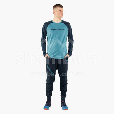 Чоловіча футболка з довгим рукавом Dynafit 44766 M L/S TEE, blue, 46/S (70956/8071 46/S)
