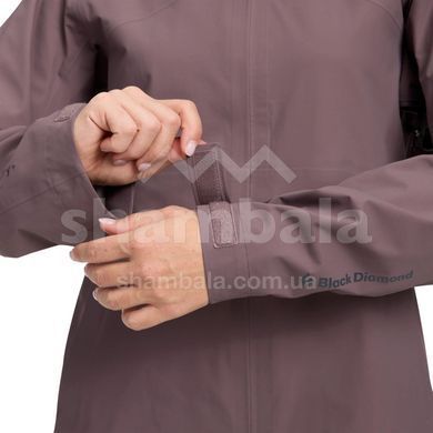 Куртка жіноча мембранна Black Diamond W Strataline Stretch Shell, Dark Mauve, XS (BD 7450616048XSM1)