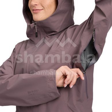 Куртка жіноча мембранна Black Diamond W Strataline Stretch Shell, Dark Mauve, XS (BD 7450616048XSM1)