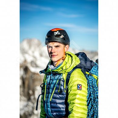 Чоловічий зимовий пуховик для альпінізму Millet K SYNTH'X DOWN HOODIE M, Black, M (3515729453107)