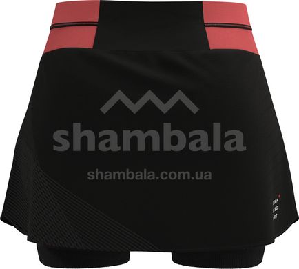 Юбка женская Compressport Performance Skirt W, XS - Black/Coral (AW00097B 912 0XS)