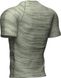 Футболка Compressport Training SS Tshirt Camo Stripe, Slate Green, M (AM00026B 603 00M)