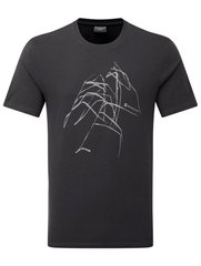 Футболка чоловіча Montane Abstract T-Shirt, Midnight Grey, M (5056601001170)