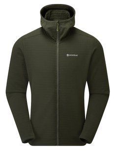 Чоловіча флісова толстовка Montane Protium XT Hoodie, Oak Green, M (MNT MPRXHOAKM14)