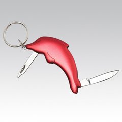 Брелок-ніж Munkees 2523 Dolphin Knife Red (MNKS 2523-RD)
