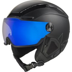 Шлем горнолыжный Bolle V-Line, Black Matte/Photohromic Blue Mirror Lens, M/L (55-59) (BL V-LINE.32082)