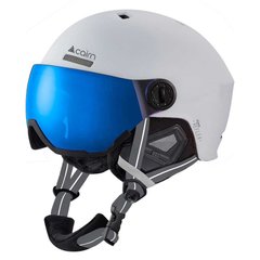 Шлем горнолыжный Cairn Reflex Visor, mat white, 54-56, S (0606541-01-54-56)