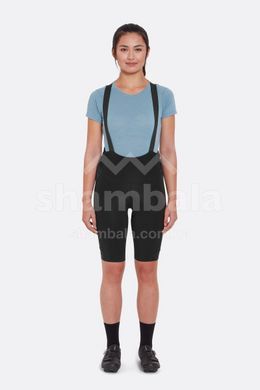 Шорти велосипедні жіночі з лямками Rab Cinder Cargo Bib Shorts Wmns, Orion Blue, 16 (QFV-48-ORB-16)