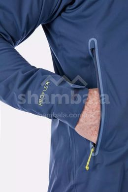 Мембранна чоловіча куртка Rab Kinetic Plus Jkt, INK, S (821468818958)