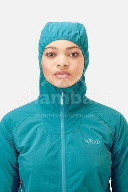 Жіноча куртка Soft Shell Rab Borealis Jacket Wmns, Beluga, 6 (QWS-39-BEL-06)