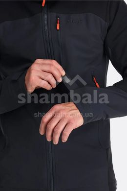 Чоловіча куртка Soft Shell Rab Scimitar Jacket, Orion Blue, L (RB QWS-61-OR-L)