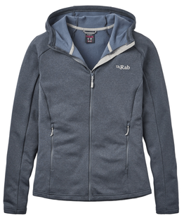 Жіноча кофта Rab Covex Hoody Wmns, Steel, 10 (RB QFG-49-STE-10)