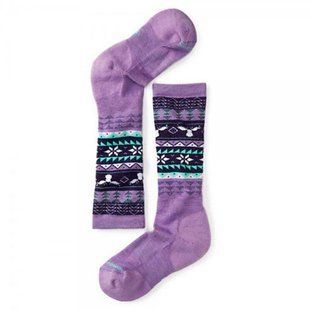 Носки для девочек Smartwool Wintersport Fairisle Moose Lilac, р.S (SW 15012.703-S)