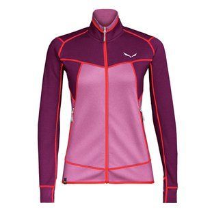 Женская флисовая кофта с рукавом реглан Salewa Puez Melange 2 PL W 27387 6879 - 42/36 - фиолетовый-ж (013.002.7756)