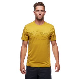 Футболка чоловіча Black Diamond M Genesis Tech Tee, L - Sulphur Mountain Print (BD 7520839272LRG1)