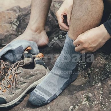 Туристичні шкарпетки Na Giean Enhanced Medium Weight Crew, S (37-40), Grey (NG СM0003-37/40)