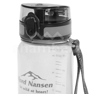Фляга-Шейкер Fjord Nansen Classic Tritan Bottle, 0.65, Grey/Black (5908221350278)