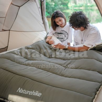 Спальный мешок с капюшоном Naturehike LD250 CNK2300SD016, (7/2&deg;С), Dark Green (6976023921797)