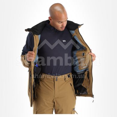 Гірськолижна чоловіча тепла мембранна куртка Rehall Andy 2022, M - military (60170-4022-M)