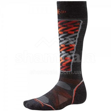 Шкарпетки чоловічі Smartwool PhD Ski Light Pattern Charcoal, р. XL (SW SW017.003-XL)