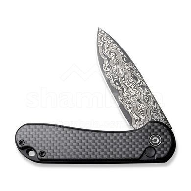 Нож складной Civivi Button Lock Elementum II, Black (763416249554)