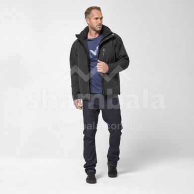 Мембранна чоловіча тепла куртка для трекінгу Millet POBEDA INS JKT M, Black - р.XXL (3515729813017)