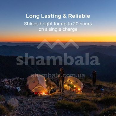 Набор фонарей для кемпинга Biolite Solar String 18'', Warm White, 100 люмен (BLT SSA0101)