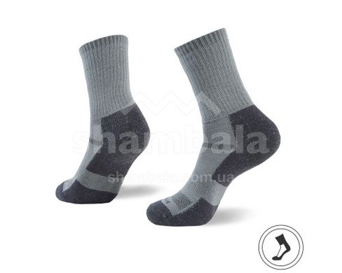 Туристичні шкарпетки Na Giean Enhanced Medium Weight Crew, S (37-40), Grey (NG СM0003-37/40)