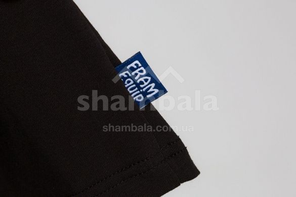 Футболка чоловіча Fram Equipment Боріться або не беріться, Black, L (18181146)