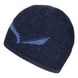 Шапка Salewa Ortles Wool Beanie, Blue, UNI/58 (253633991)