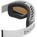 Маска горнолыжная Bolle Freeze Plus, White Matte/Bronze Blue, One size (BL FREEZEPLUS.22053) УЦЕНКА - Царапины на линзе