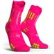 Шкарпетки Compressport Pro Racing Socks V3.0 Trail, Fluo Pink, Т3 (TSHV3-FL3430-T3)