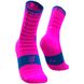 Шкарпетки Compressport Pro Racing Socks V3.0 Ultralight Run High, T1 - Fluo Pink (XU00002B 351 0T1)